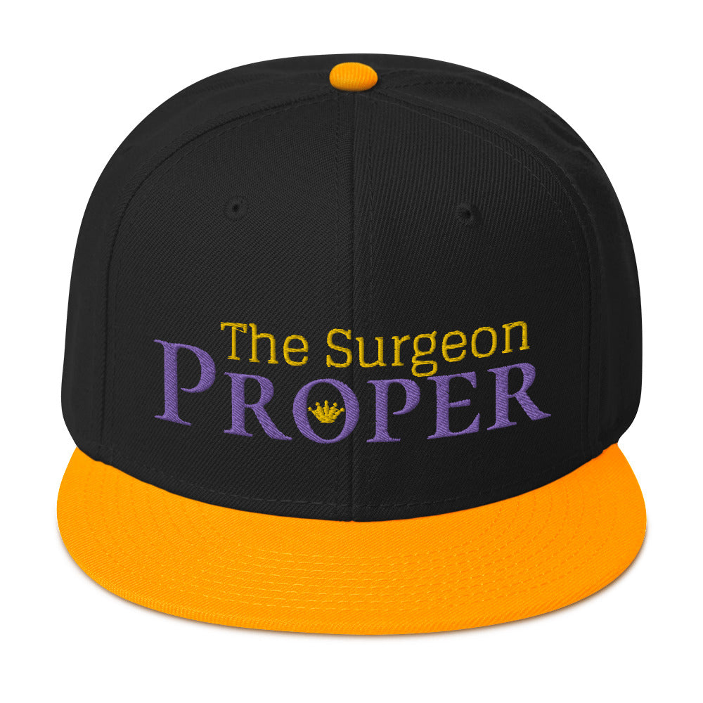 Proper The Surgeon Royal Combo (Purple/Gold/Gold) I Snapback Hat