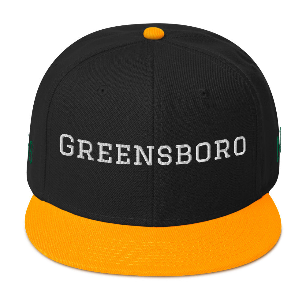 Greensboro ‘White/Kelly Green’ (Snapback)