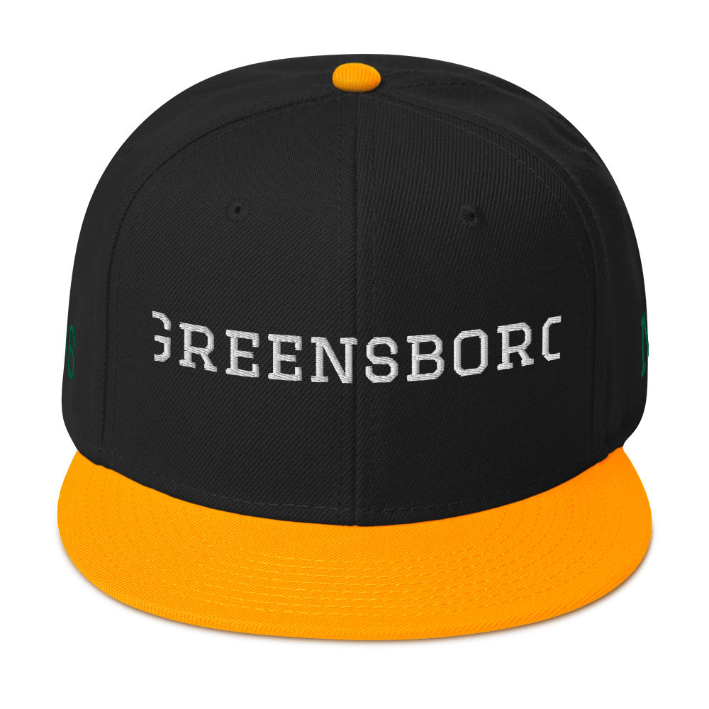 Greensboro ‘White/Kelly Green’ (Snapback)