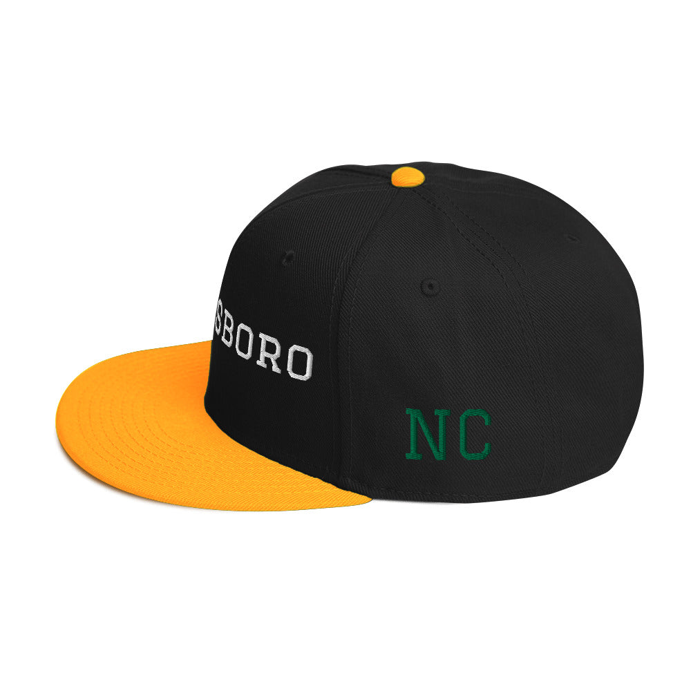 Greensboro ‘White/Kelly Green’ (Snapback)