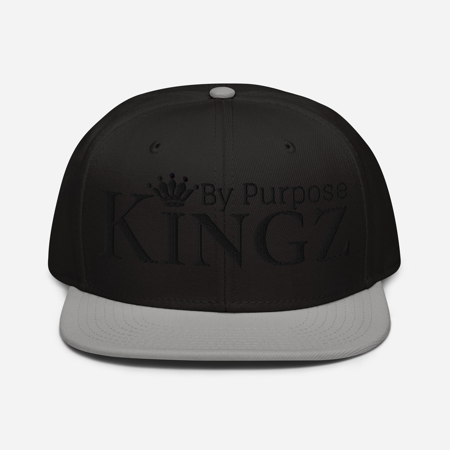 Snapback-Kappe „Kingz By Purpose“ in Schwarz