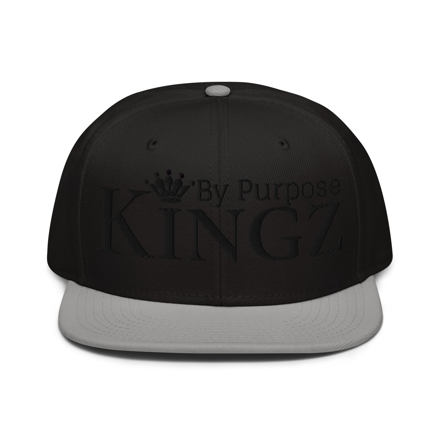 Snapback-Kappe „Kingz By Purpose“ in Schwarz