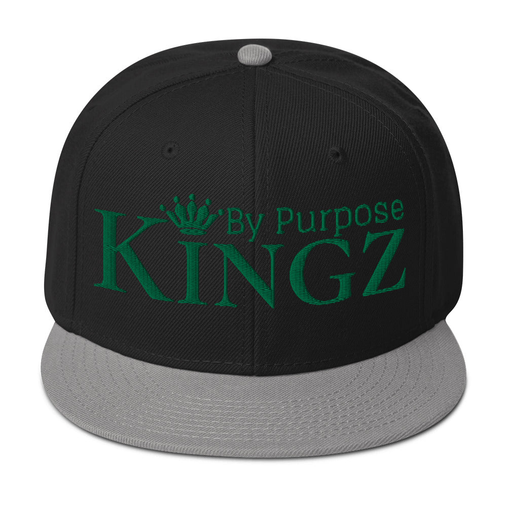 Kingz By Purpose Kelly Green Snapback