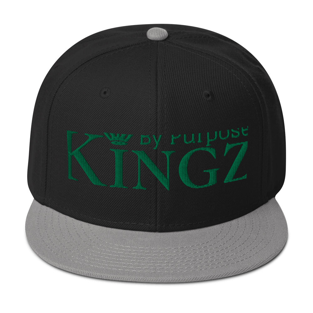 Kingz By Purpose Kelly Green Snapback