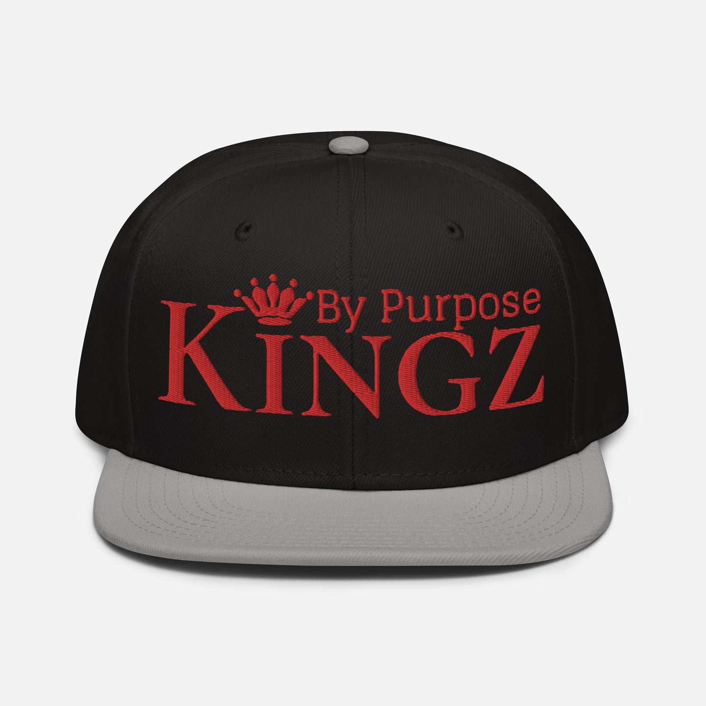 Kingz By Purpose Snapback-Kappe „Wolfpack“ in Rot