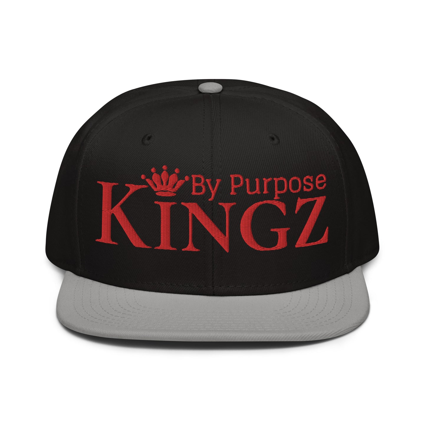 Kingz By Purpose Snapback-Kappe „Wolfpack“ in Rot