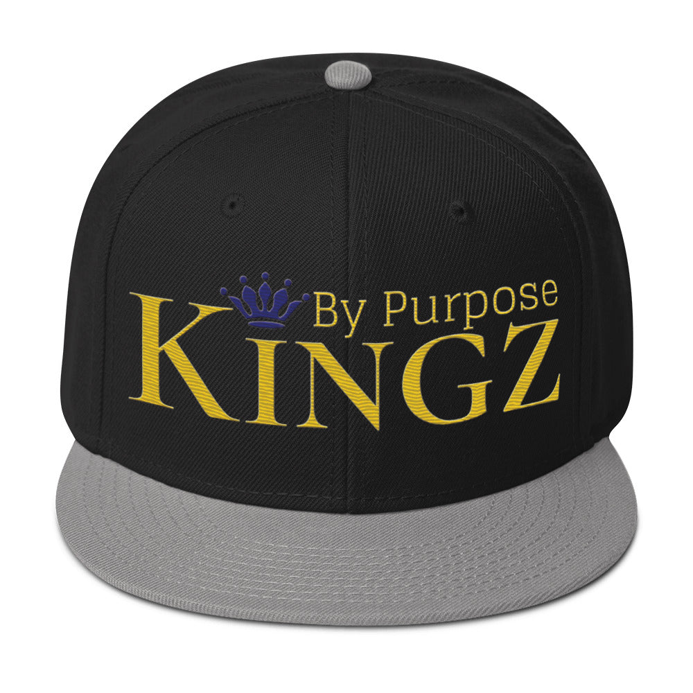 Kingz By Purpose Royal Combo (Gold/Gold/Purple) Snapback