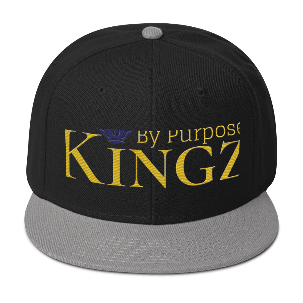 Kingz By Purpose Royal Combo (Gold/Gold/Purple) Snapback