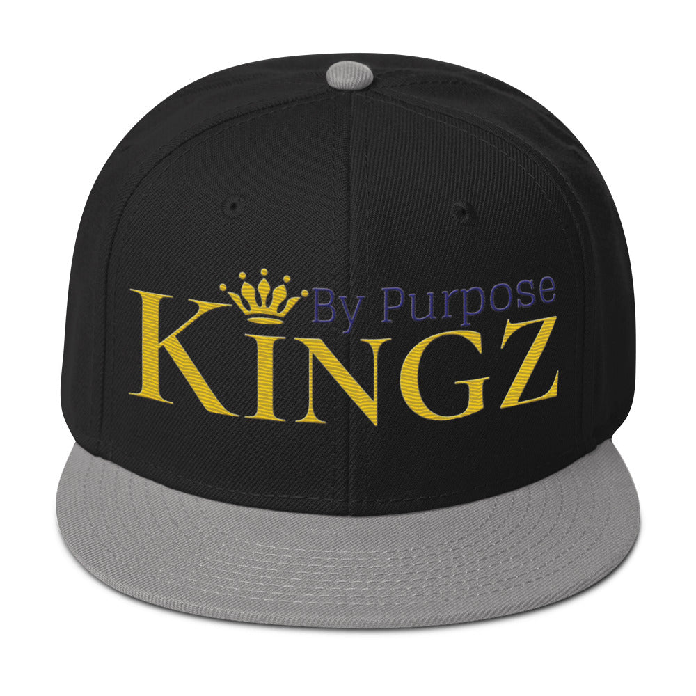 Kingz By Purpose Royal Combo (Gold/Purple/Gold) Snapback