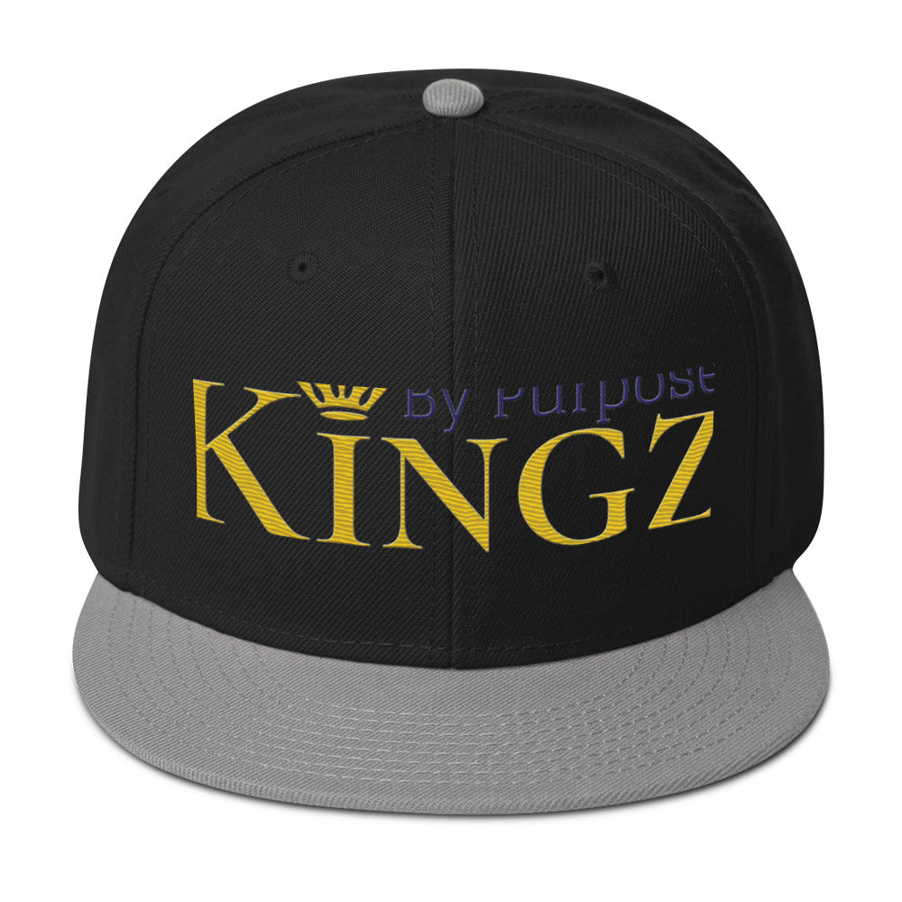 Kingz By Purpose Royal Combo (Gold/Purple/Gold) Snapback