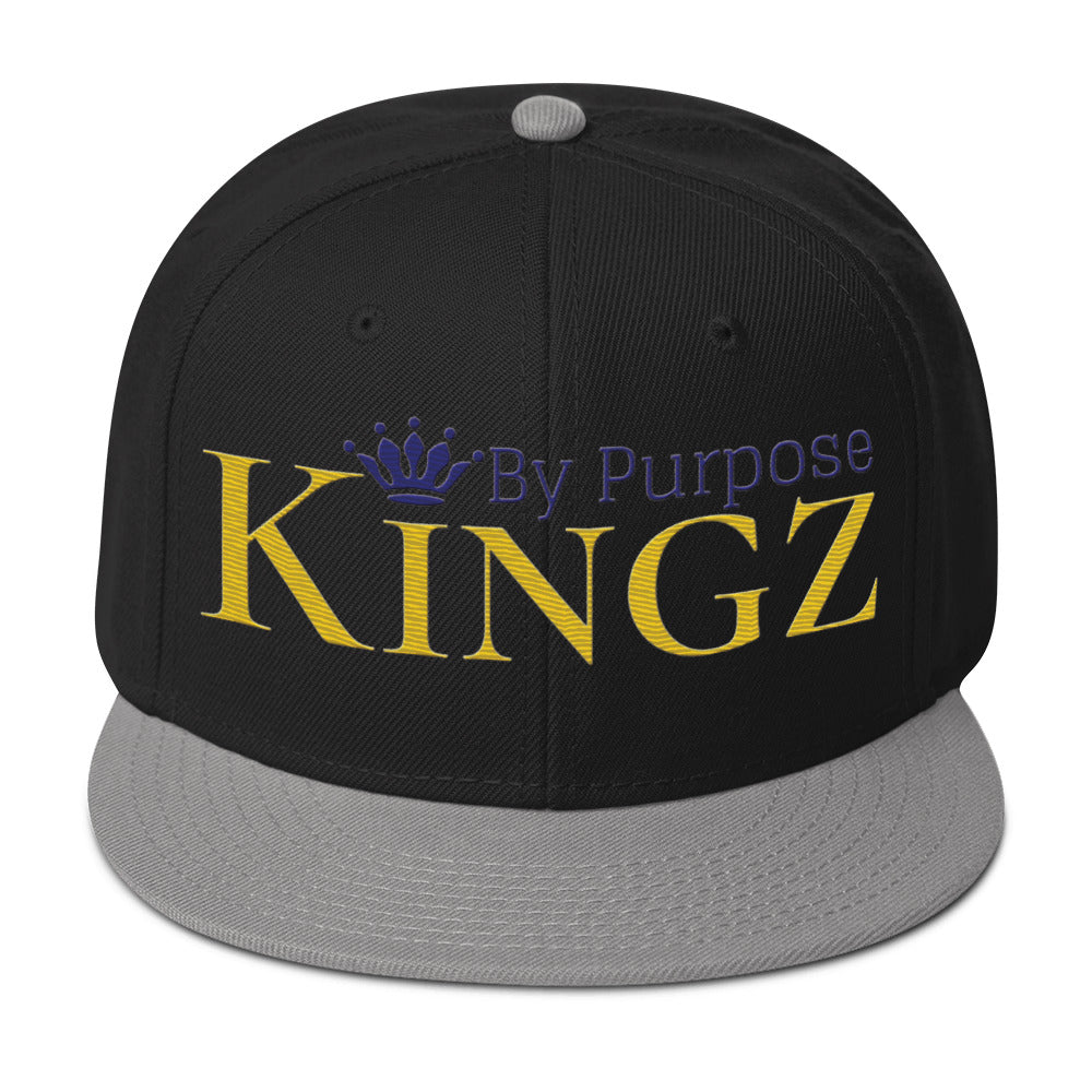 Kingz By Purpose Royal Combo (Gold/Purple/Purple) Snapback