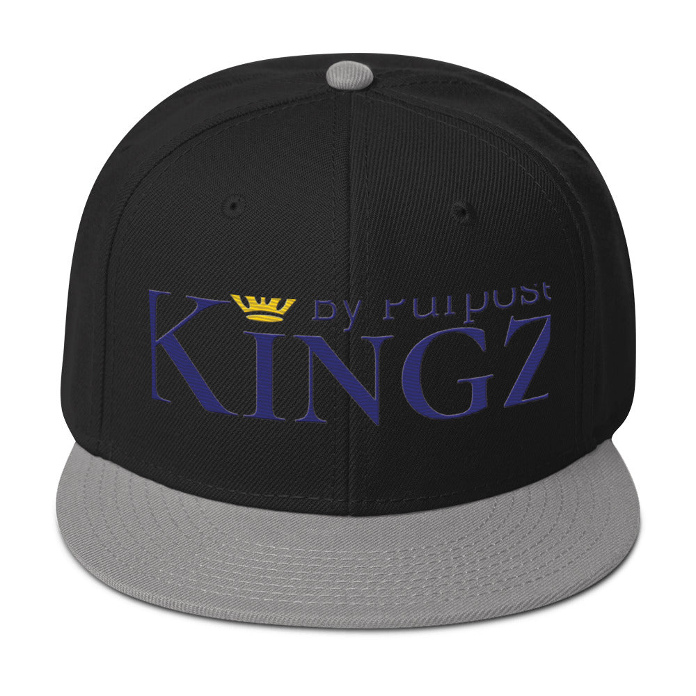 Kingz By Purpose Royal Combo (Purple/Purple/Gold) Snapback