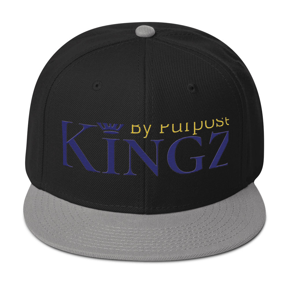 Kingz By Purpose Royal Combo (Purple/Gold/Purple) Snapback