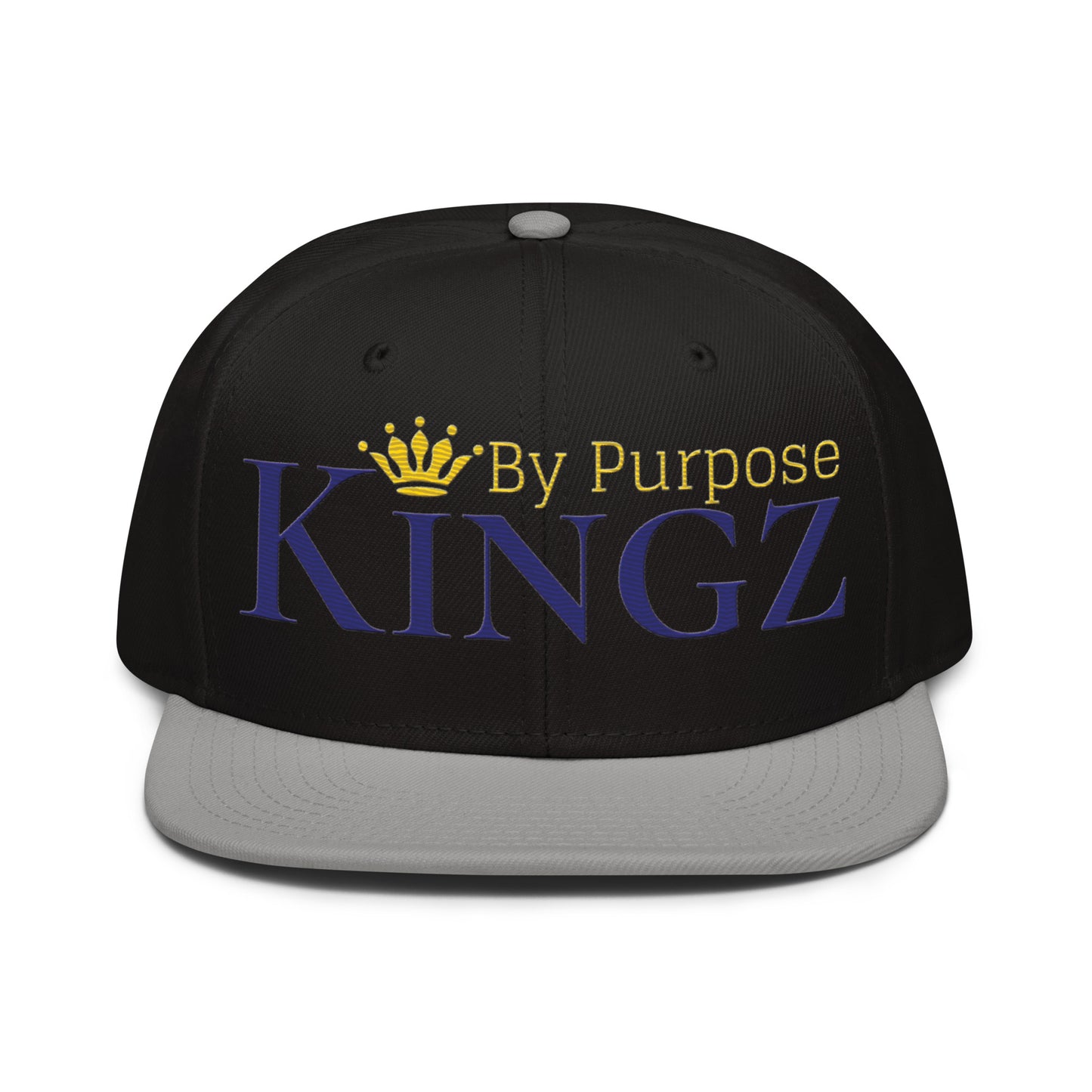 Kingz By Purpose Royal Combo (Purple/Gold/Gold) Snapback