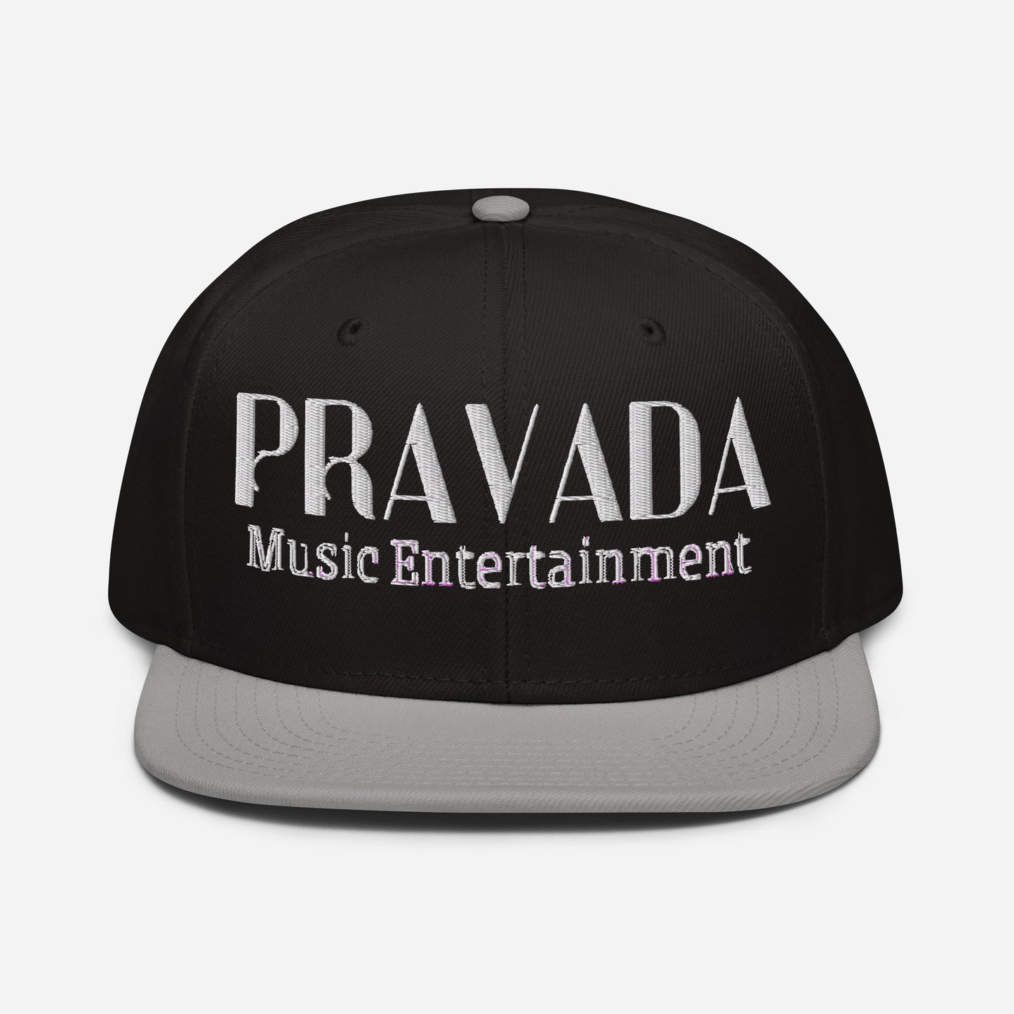 Pravada Music Entertainment White (Snapback)