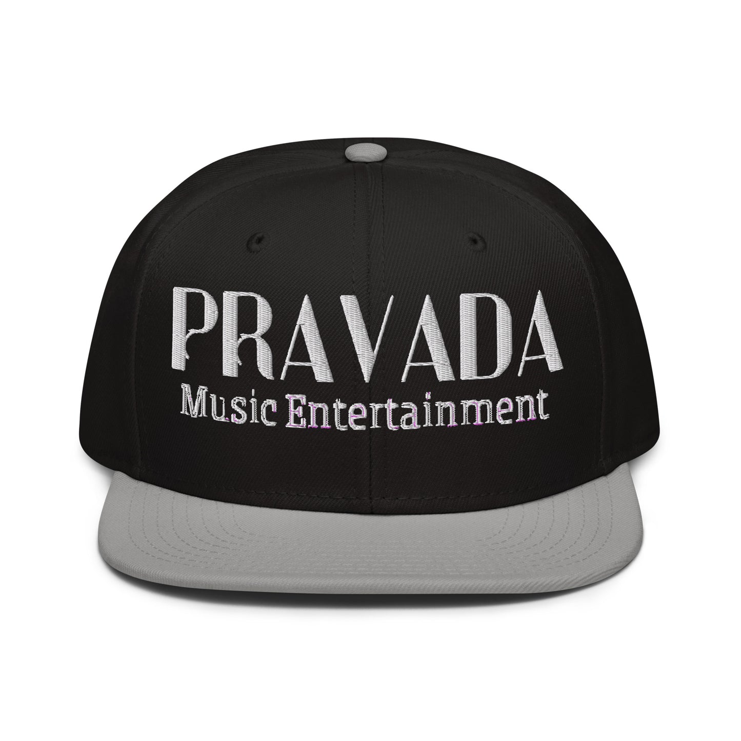 Pravada Music Entertainment White (Snapback)