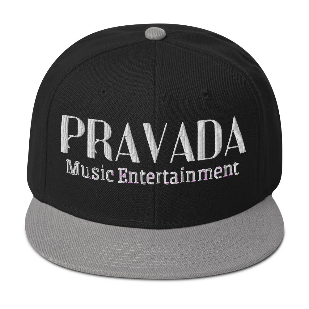 Pravada Music Entertainment White (Snapback)