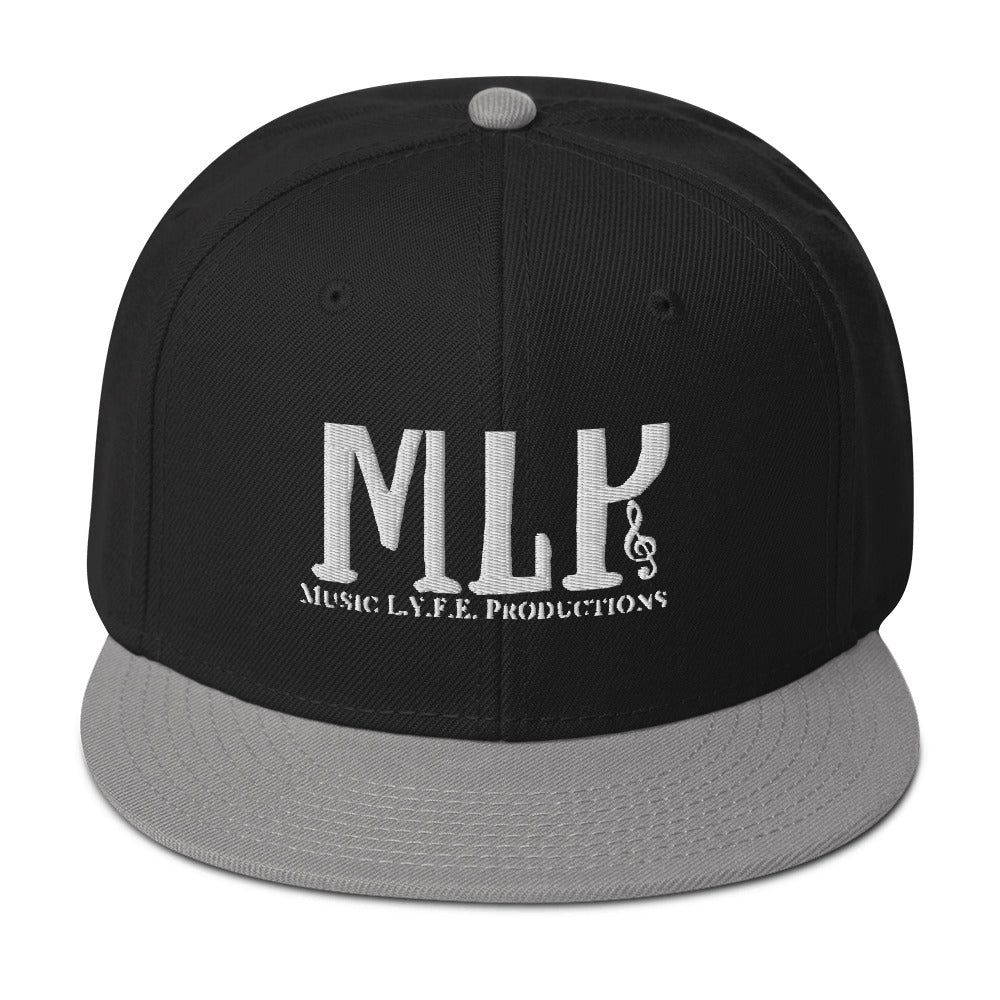 Music L.Y.F.E. Productions White (Snapback)