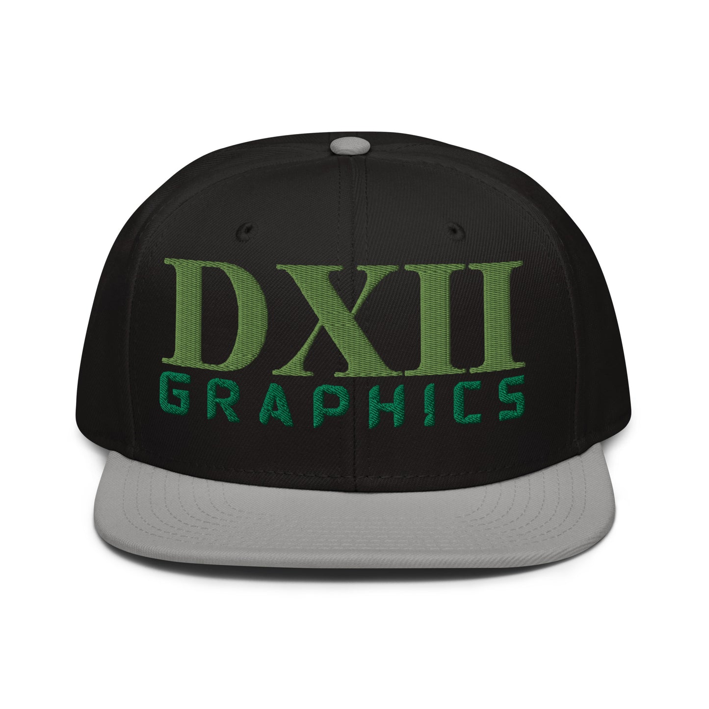 DXII/512 Graphics Kiwi Green/Kelly Green (Snapback)