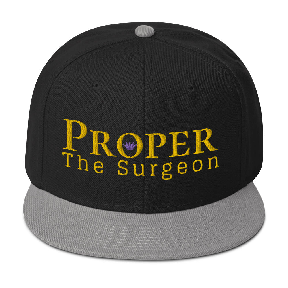 Proper The Surgeon Royal Combo (Gold/Gold/Purple) II Snapback Hat