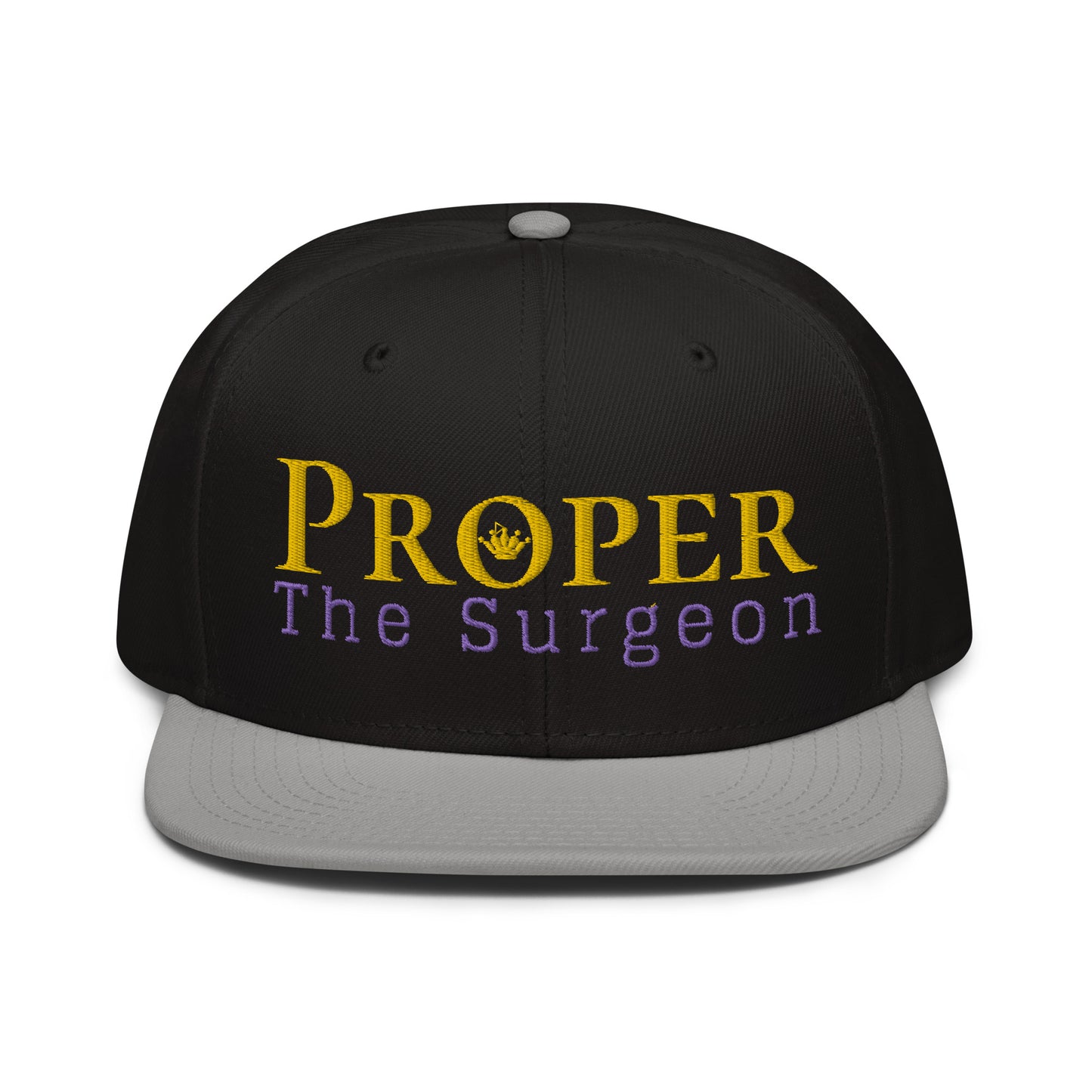 Proper The Surgeon Royal Combo (Gold/Purple/Gold) II Snapback Hat