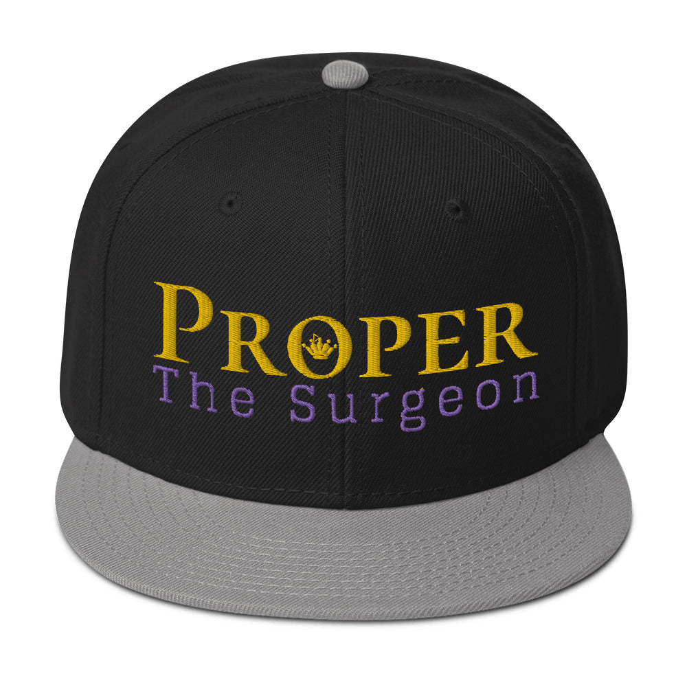 Proper The Surgeon Royal Combo (Gold/Purple/Gold) II Snapback Hat