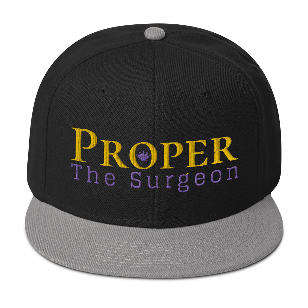Proper The Surgeon Royal Combo (Gold/Lila/Lila) II Snapback-Kappe