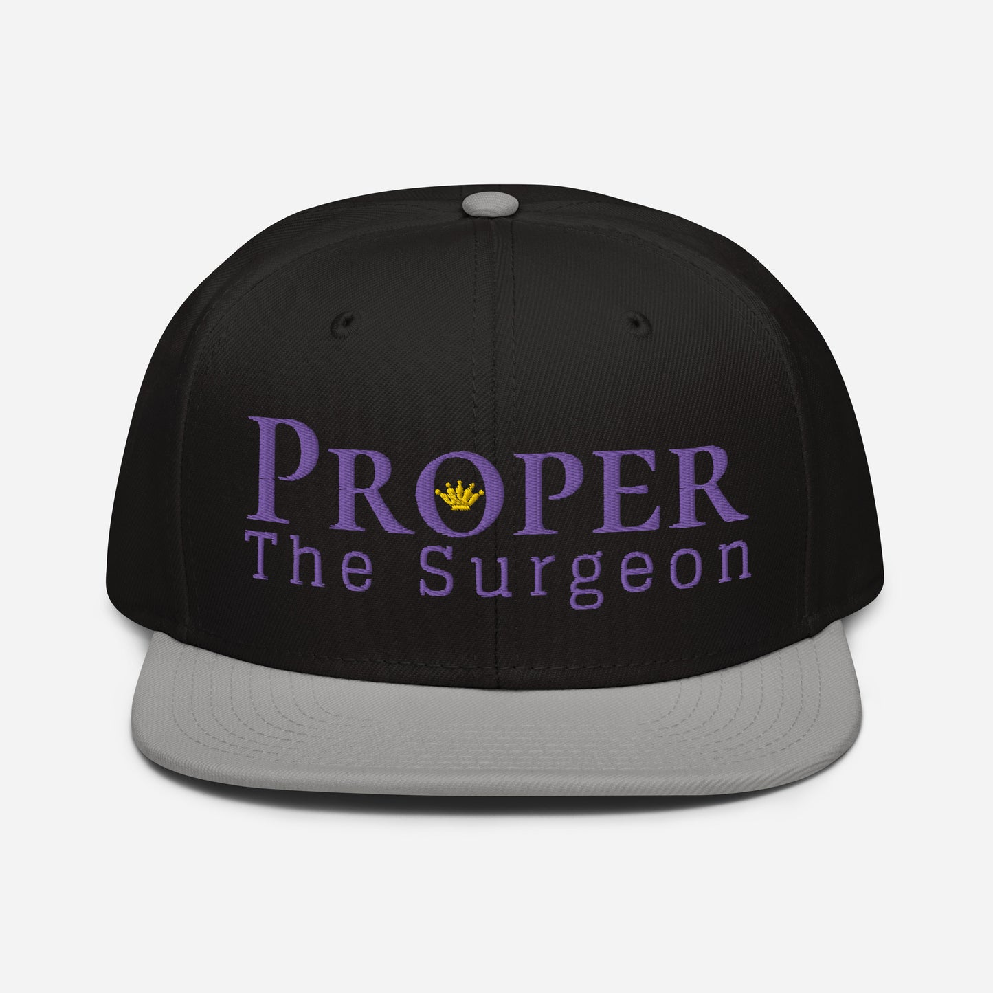 Proper The Surgeon Royal Combo (Lila/Lila/Gold) II Snapback-Mütze