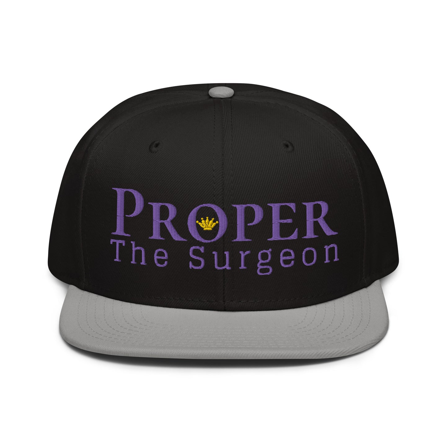Proper The Surgeon Royal Combo (Lila/Lila/Gold) II Snapback-Mütze