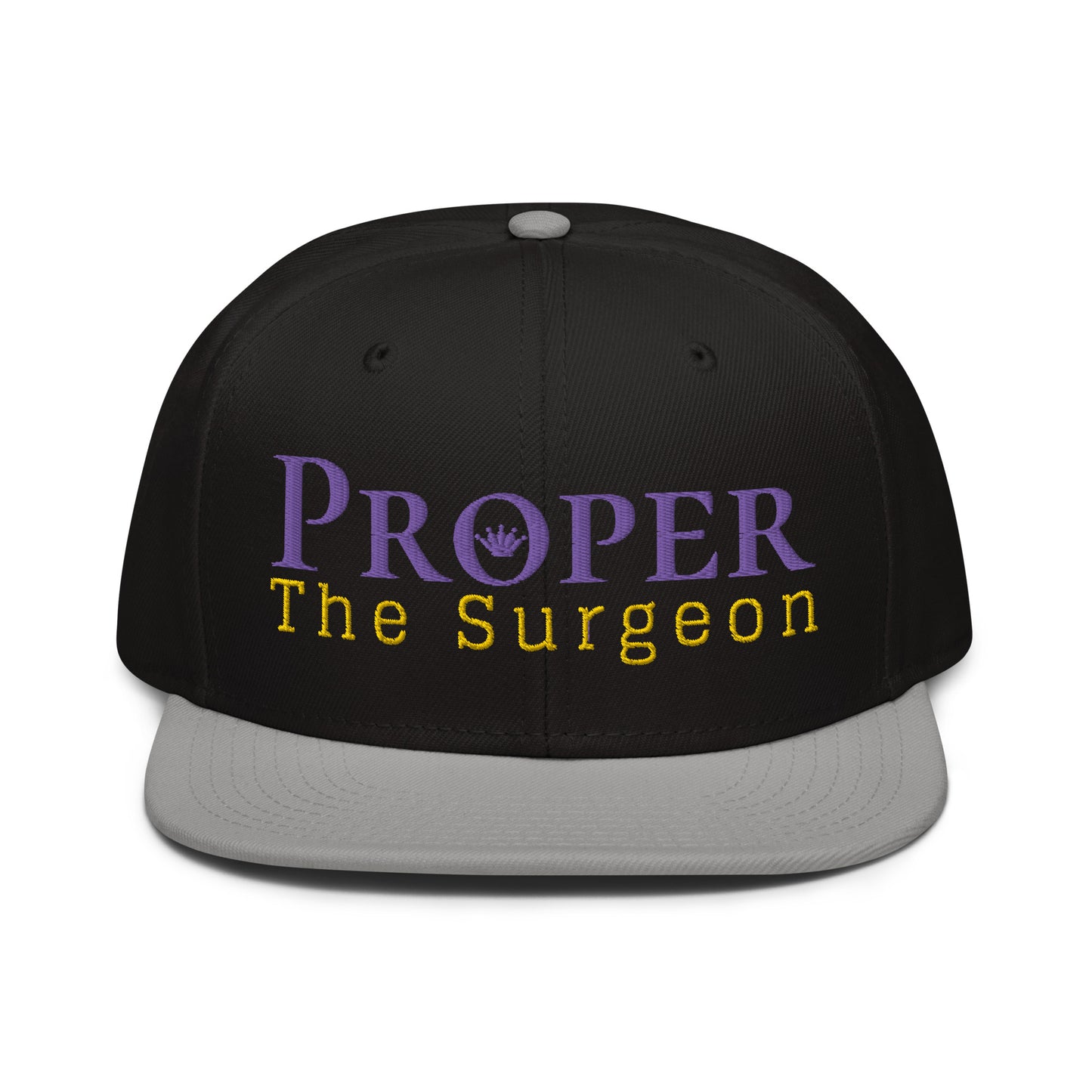 Proper The Surgeon Royal Combo (Purple/Gold/Purple) II Snapback Hat