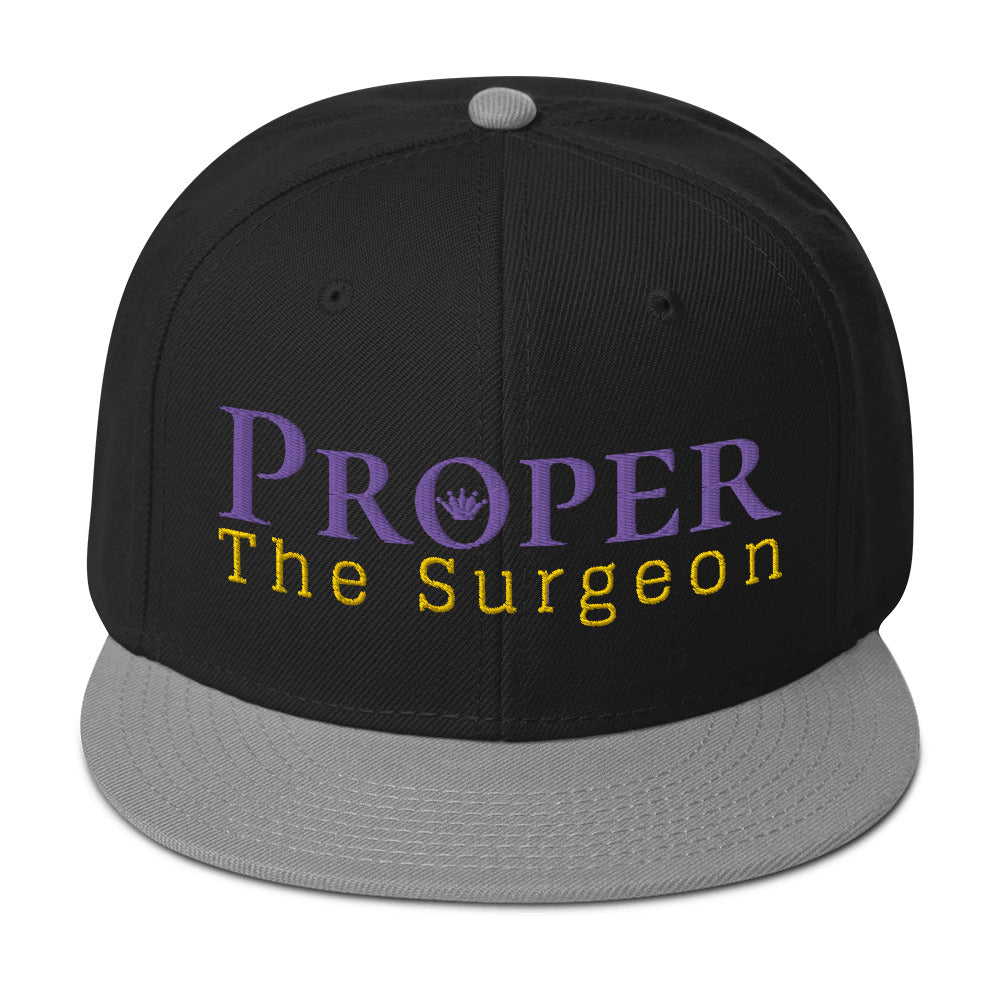 Proper The Surgeon Royal Combo (Purple/Gold/Purple) II Snapback Hat