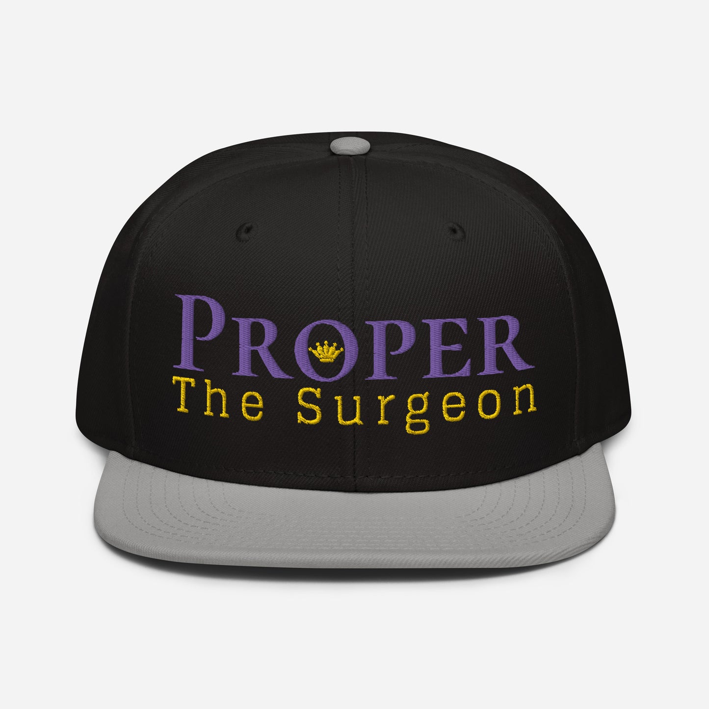 Proper The Surgeon Royal Combo (púrpura/oro/oro) II gorra snapback