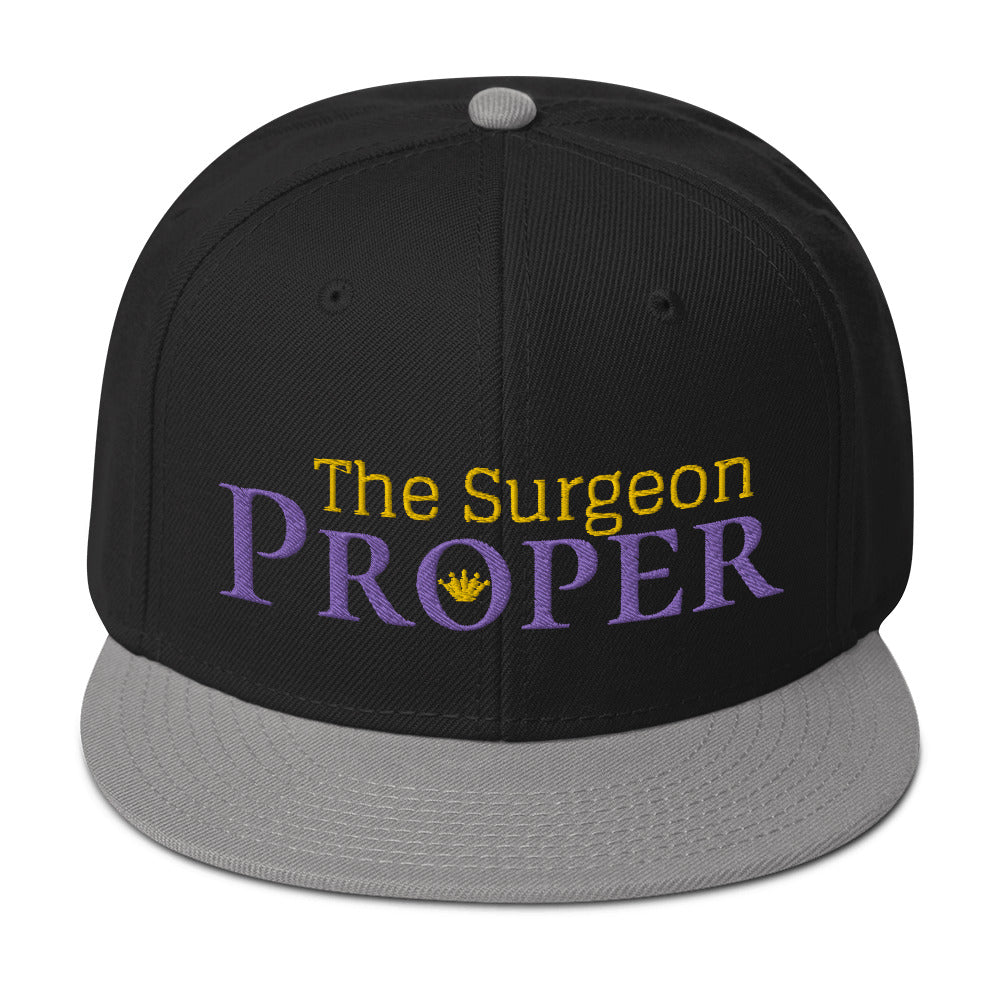 Proper The Surgeon Royal Combo (Purple/Gold/Gold) I Snapback Hat
