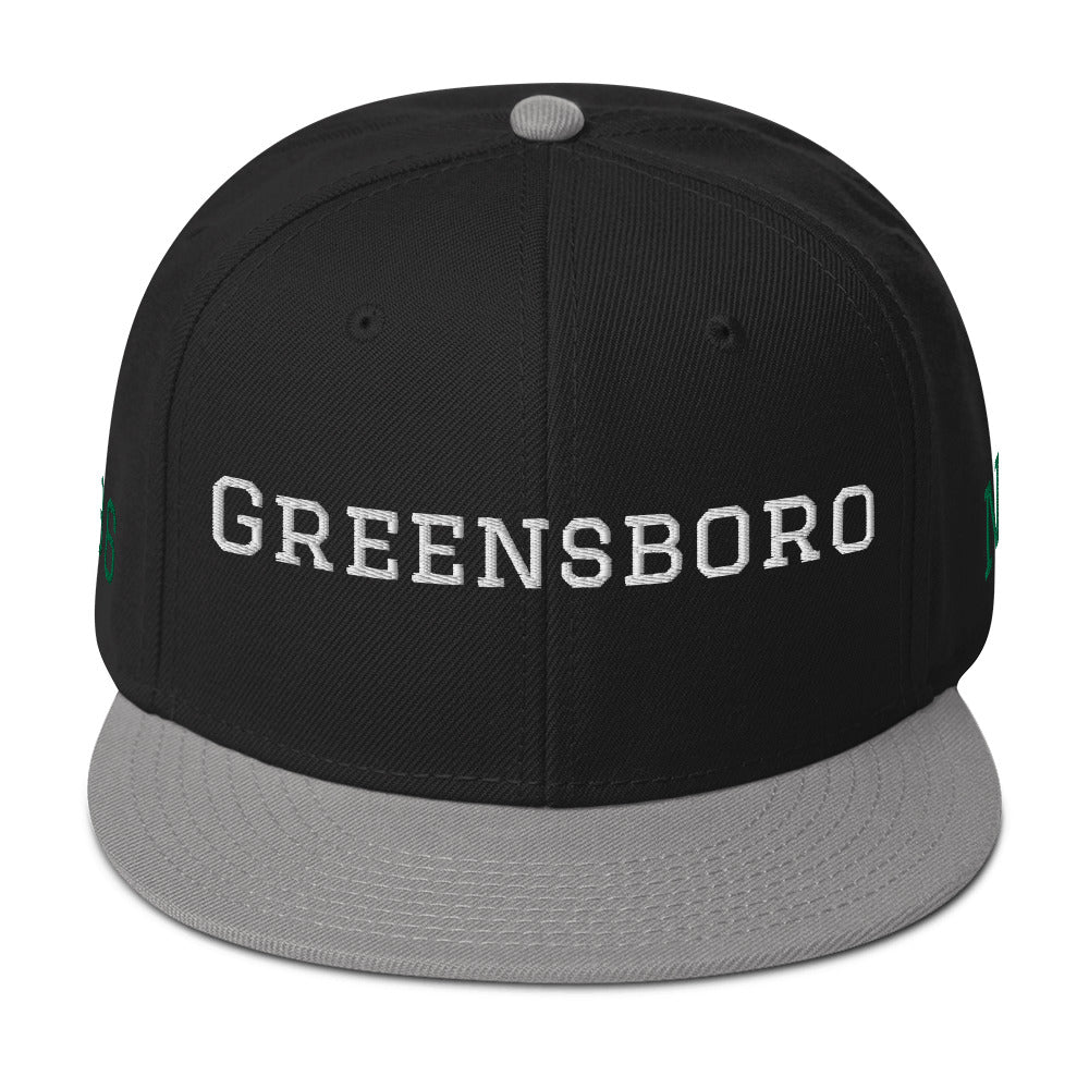 Greensboro ‘White/Kelly Green’ (Snapback)