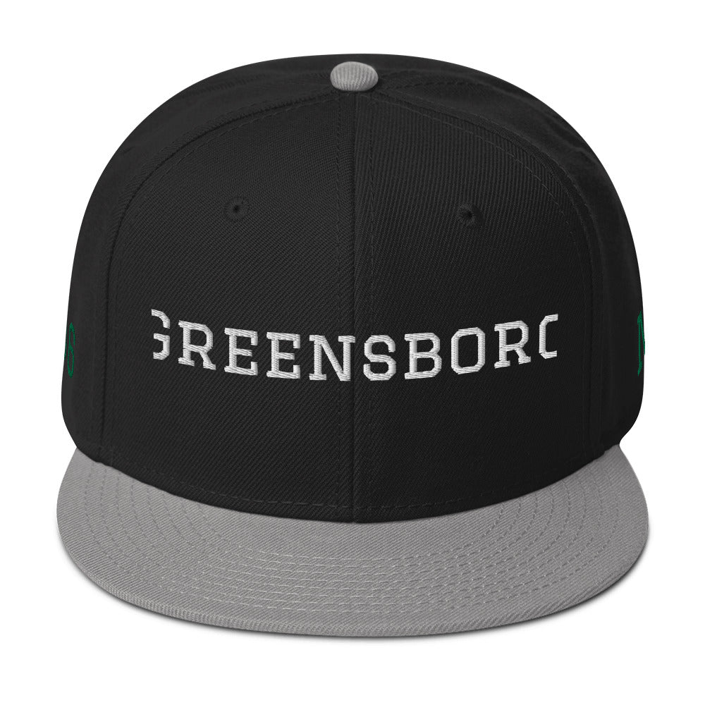 Greensboro ‘White/Kelly Green’ (Snapback)