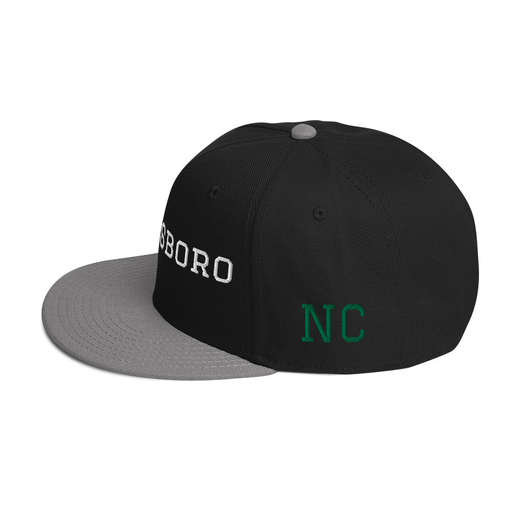 Greensboro ‘White/Kelly Green’ (Snapback)
