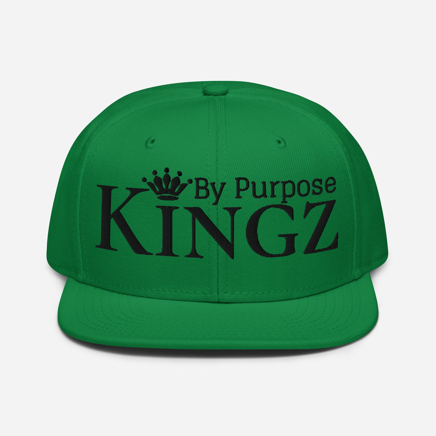 Snapback-Kappe „Kingz By Purpose“ in Schwarz
