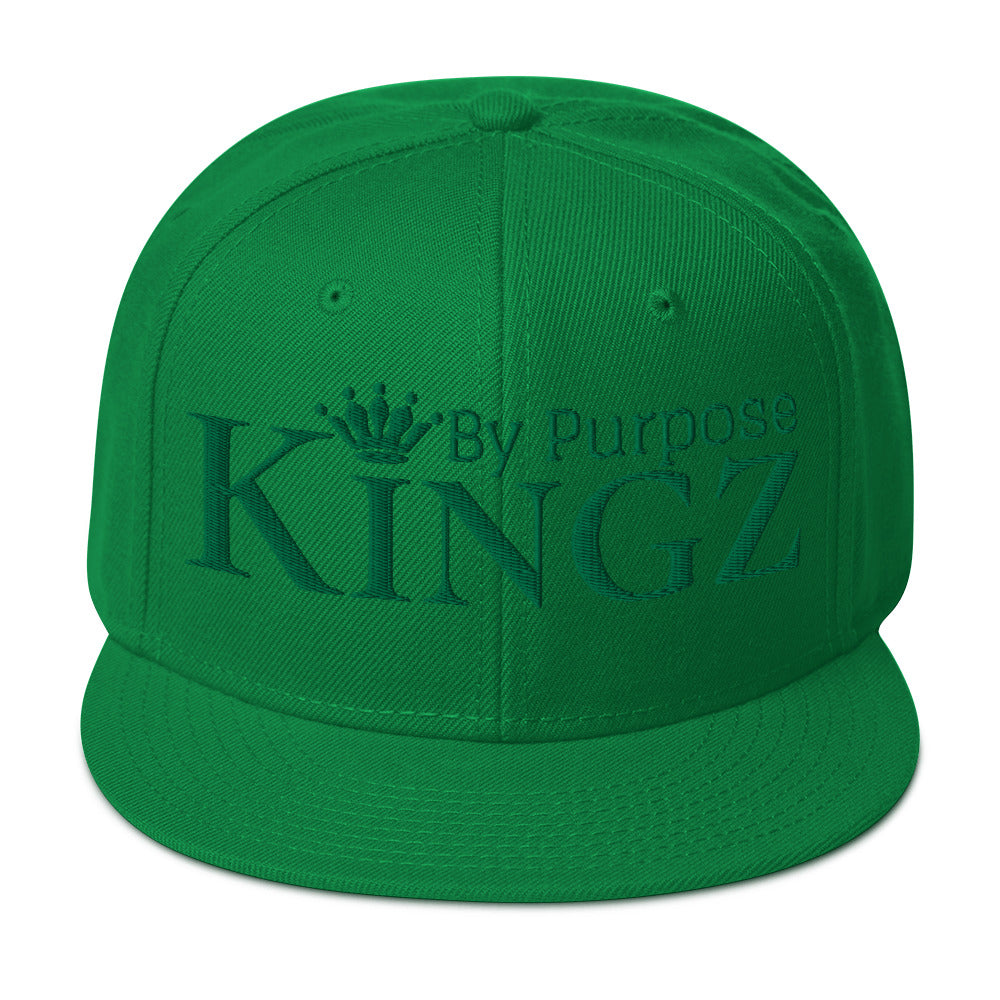 Kingz By Purpose Kelly Green Snapback