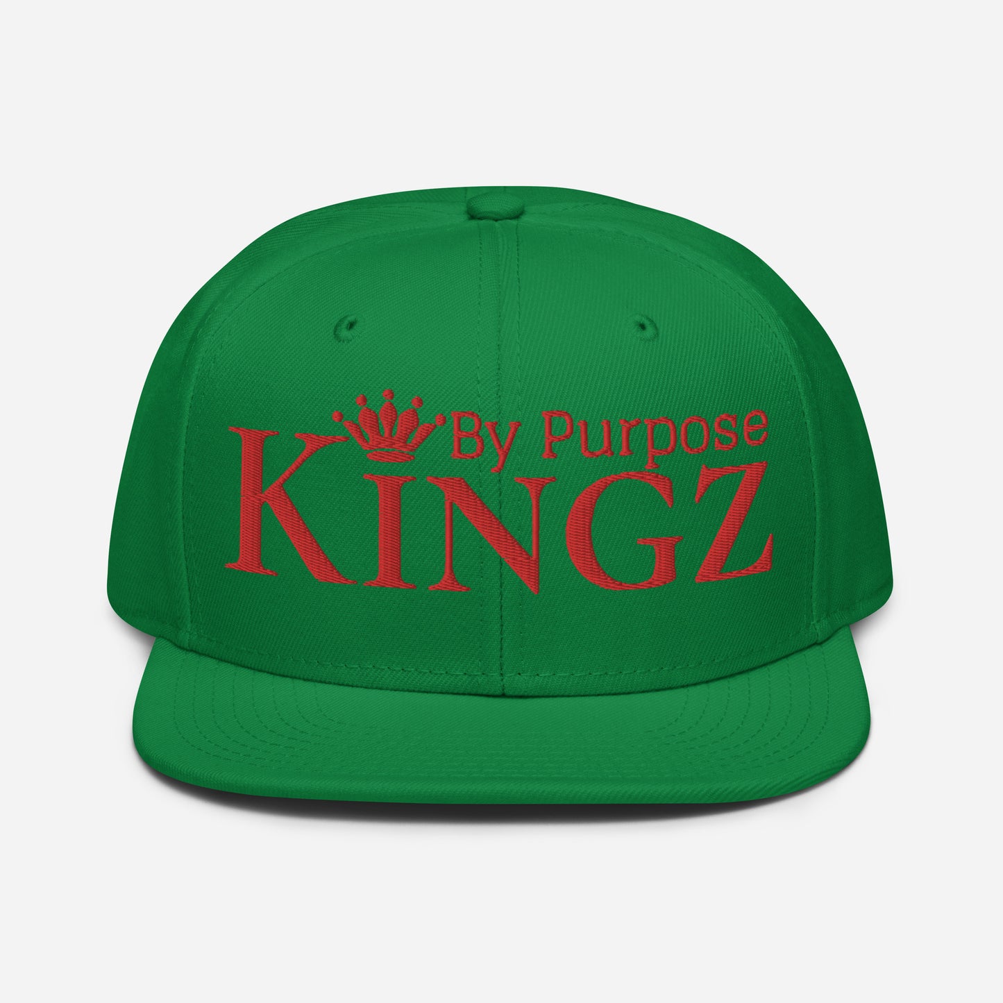 Kingz By Purpose Snapback-Kappe „Wolfpack“ in Rot