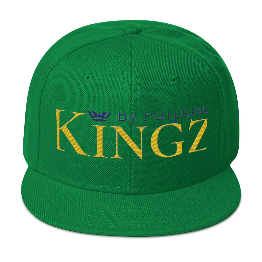 Kingz By Purpose Royal Combo (Gold/Purple/Purple) Snapback