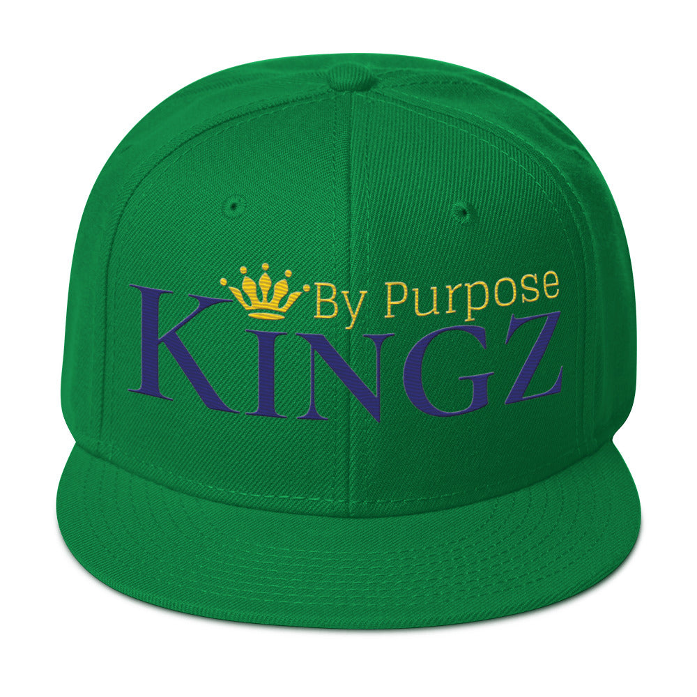 Kingz By Purpose Royal Combo (Purple/Gold/Gold) Snapback