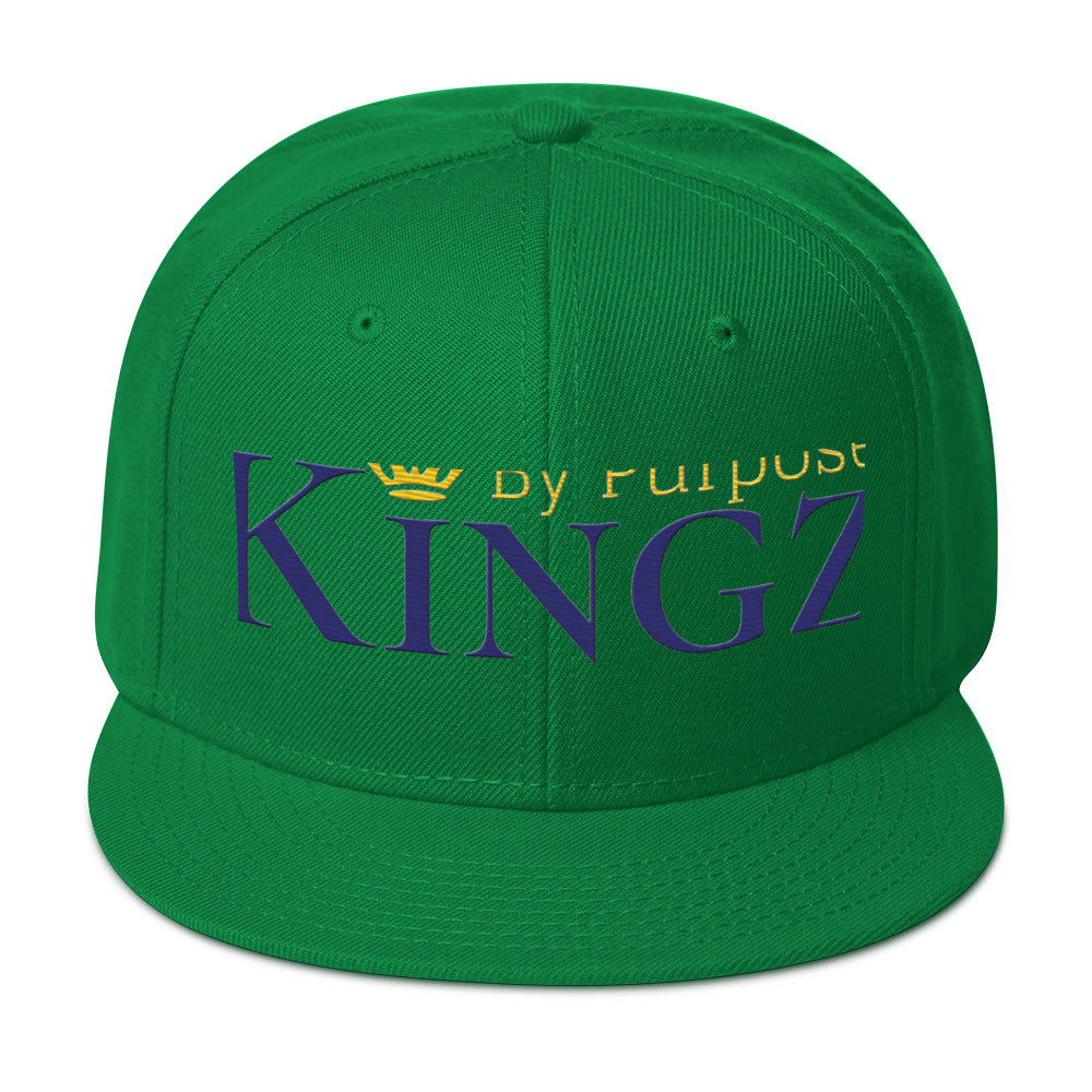 Kingz By Purpose Royal Combo (Purple/Gold/Gold) Snapback