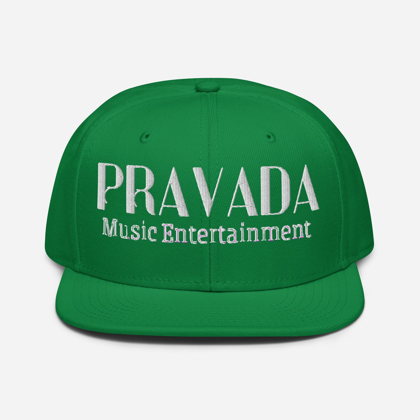 Pravada Music Entertainment White (Snapback)