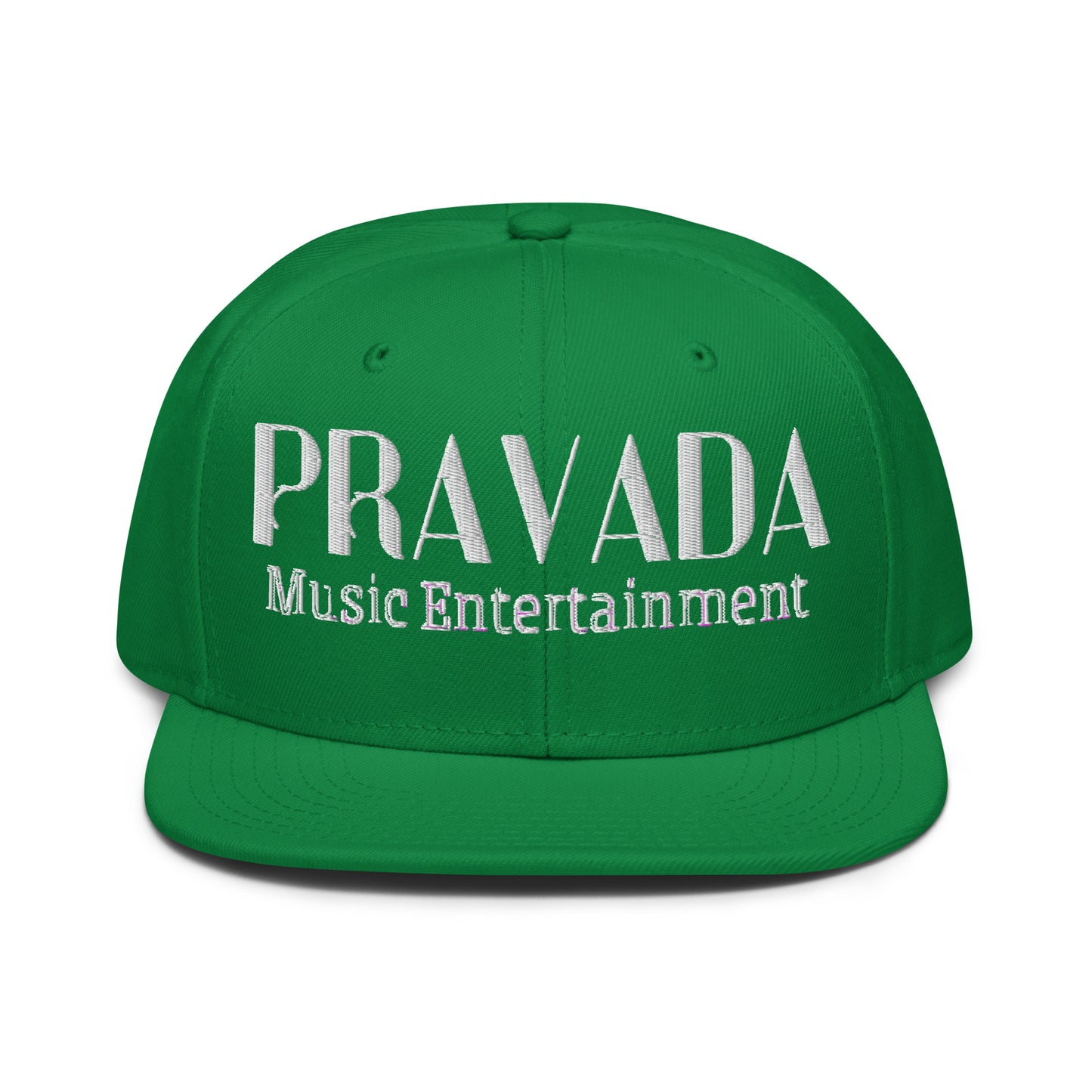 Pravada Music Entertainment White (Snapback)