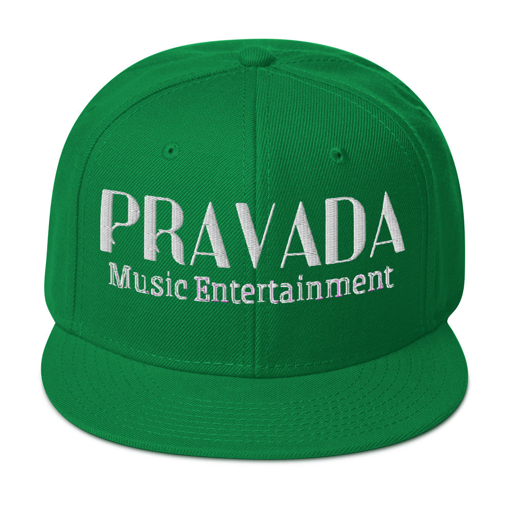 Pravada Music Entertainment White (Snapback)