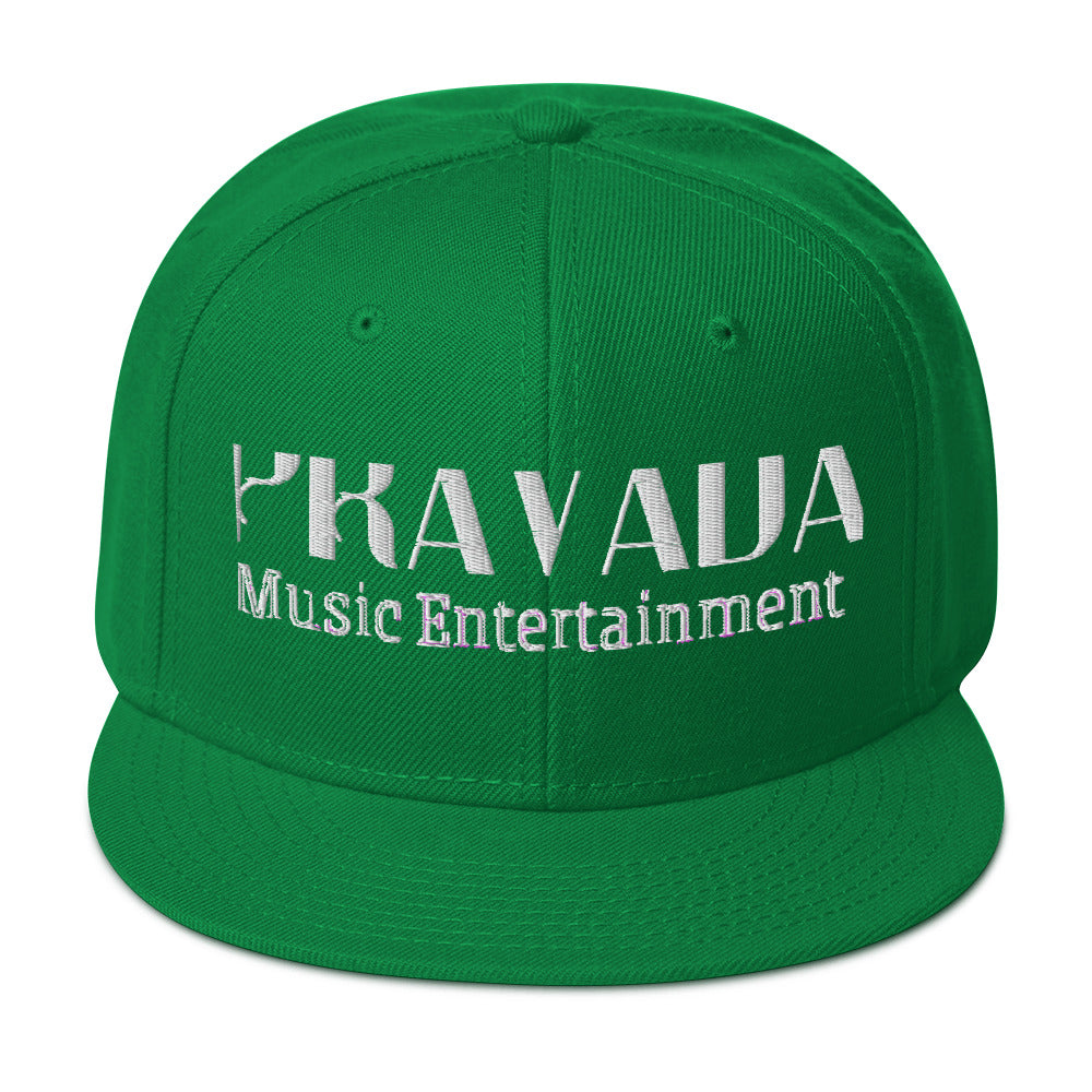 Pravada Music Entertainment White (Snapback)