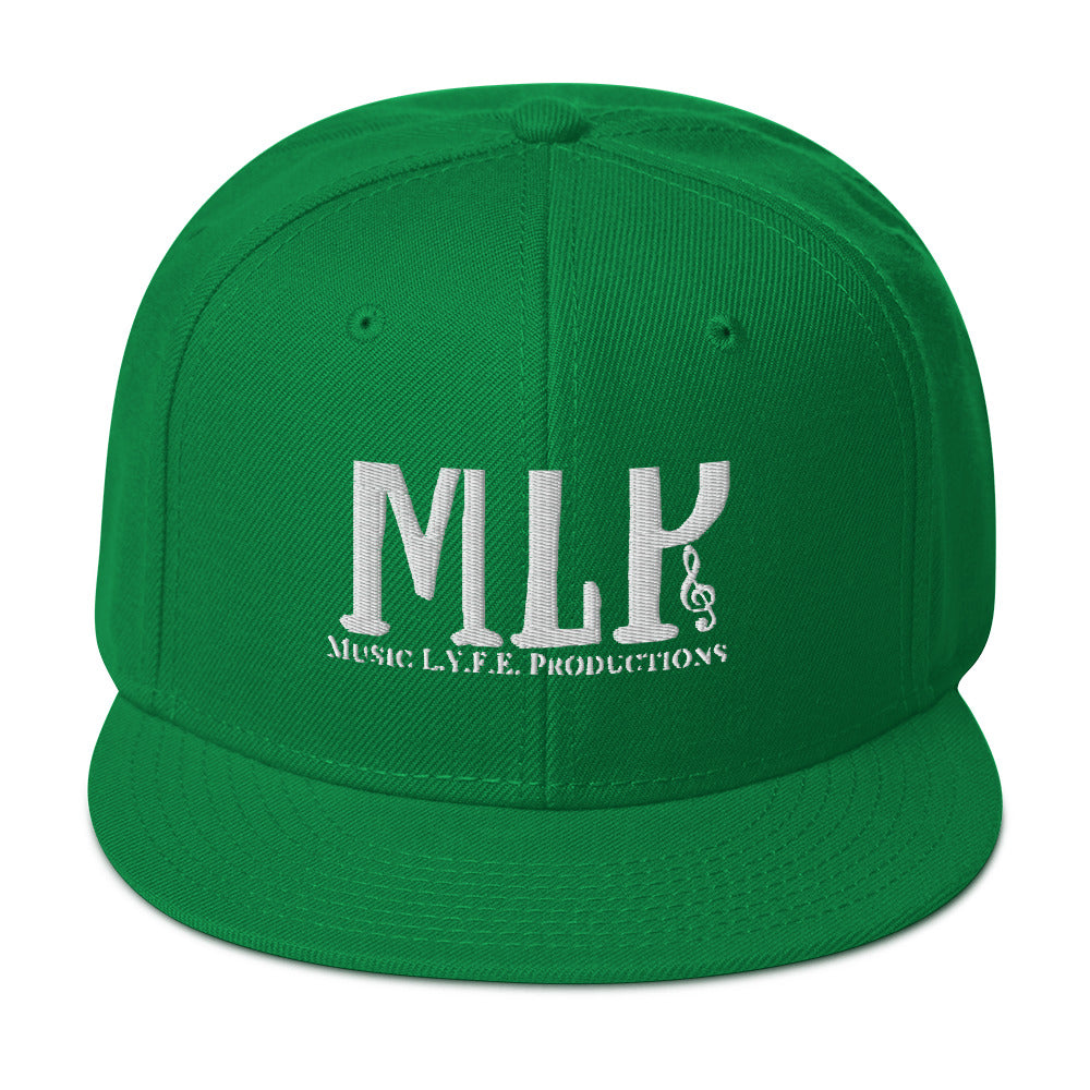 Music L.Y.F.E. Productions White (Snapback)