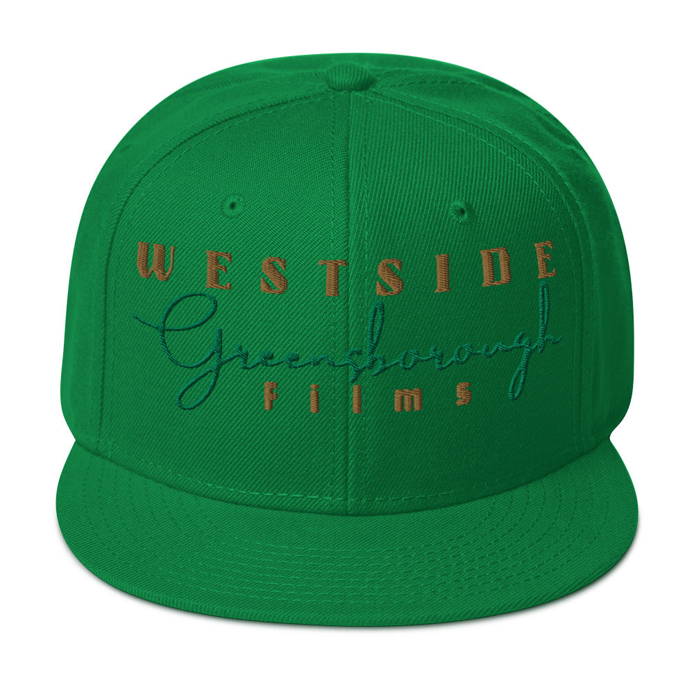 Westside Greensborough Films Old Gold/Kelly Green (Snapback)