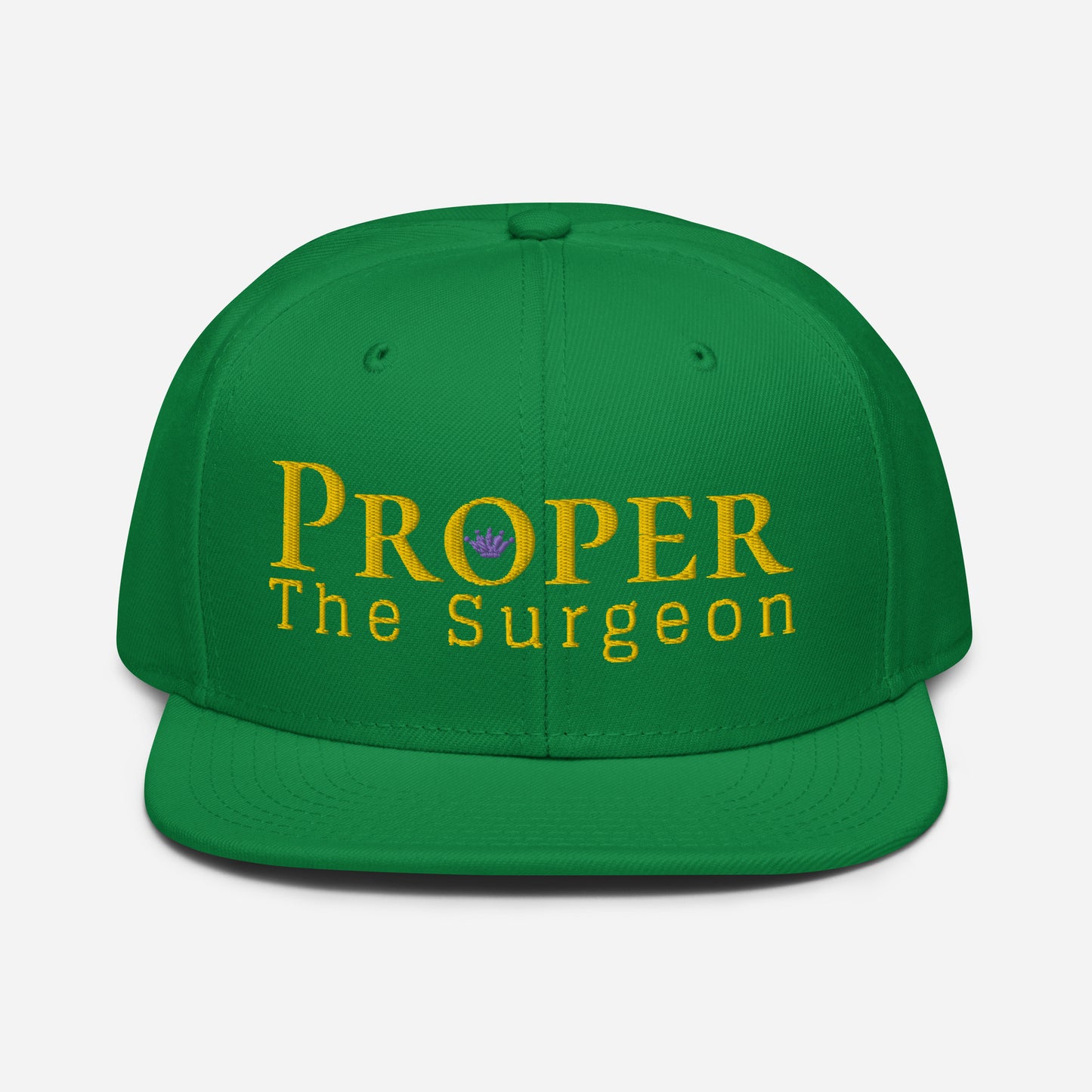 Proper The Surgeon Royal Combo (Gold/Gold/Purple) II Snapback Hat