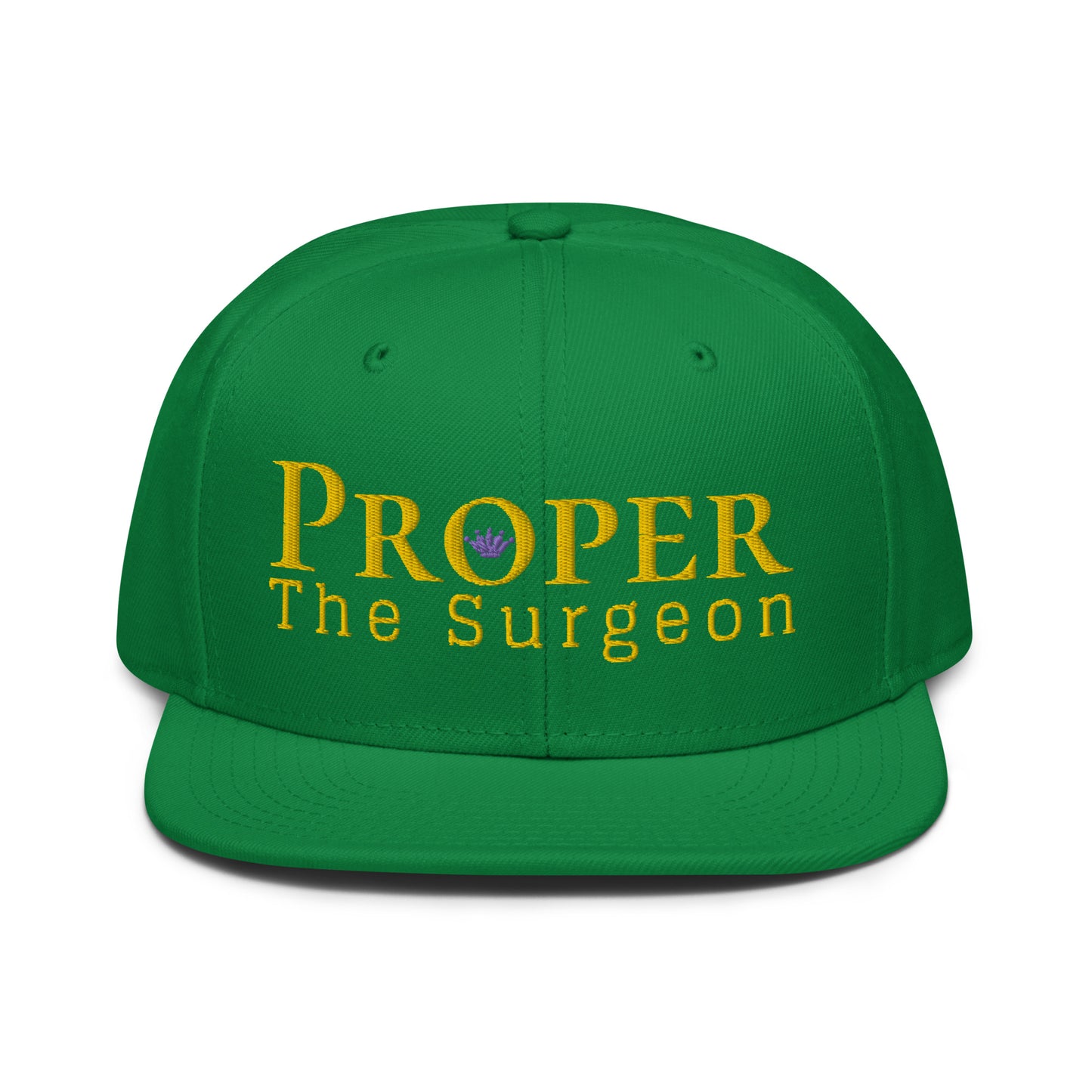 Proper The Surgeon Royal Combo (Gold/Gold/Purple) II Snapback Hat